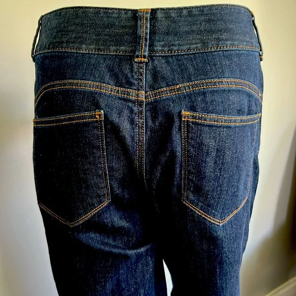 Boston Proper Kick Flare Ankle Jeans - Picture 5 of 9